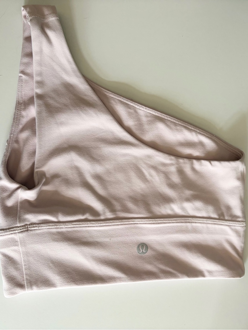 Lululemon Align Asymmetrical One Shoulder Bra Pink Size 2